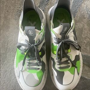 G/FORE Green and Gray Athletic Shoes